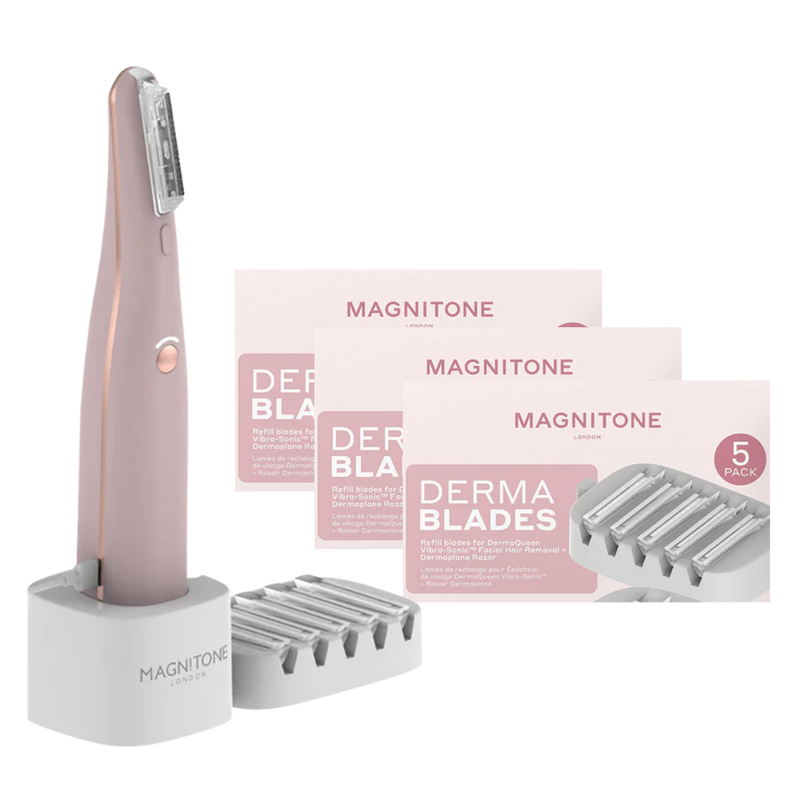 DermaQueen + Replacement Blades Dermaplaning Collection