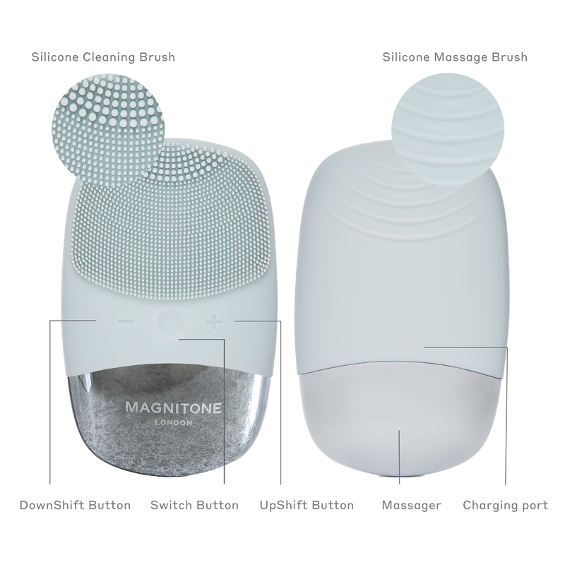 MAGNITONE BabyBare Micro-Sonic Compact Cleansing Brush