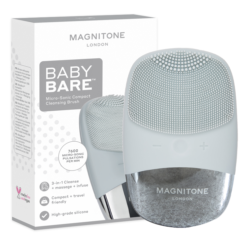 MAGNITONE BabyBare Micro-Sonic Compact Cleansing Brush