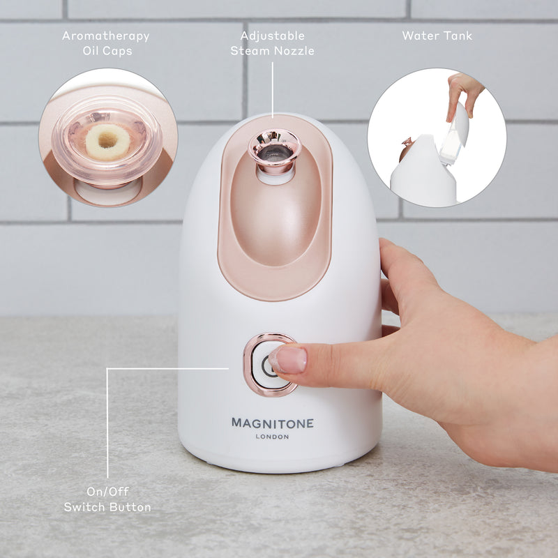 MAGNITONE SteamAhead2 Hydrating Facial Nano Steamer