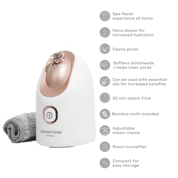 MAGNITONE SteamAhead2 Hydrating Facial Nano Steamer