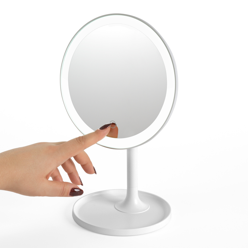 Light Up LED Desktop Makeup Mirror