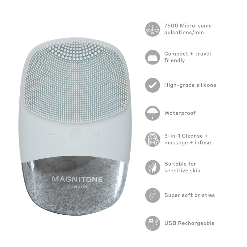 MAGNITONE BabyBare Micro-Sonic Compact Cleansing Brush